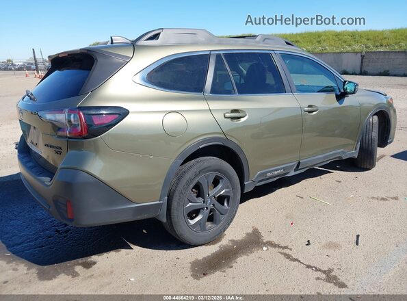 4S4BTGLD7N3103702 2022 SUBARU OUTBACK Зеленый Задняя правая четверть