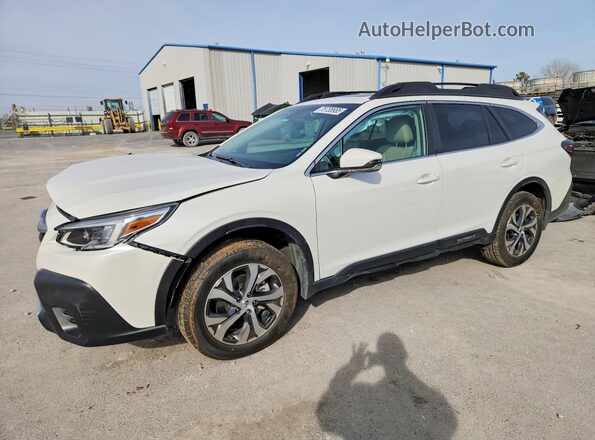 4S4BTGND9M3149186 2021 SUBARU OUTBACK White Передня ліва чверть