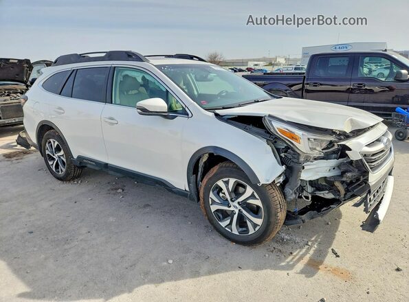 4S4BTGND9M3149186 2021 SUBARU OUTBACK White Передня права чверть