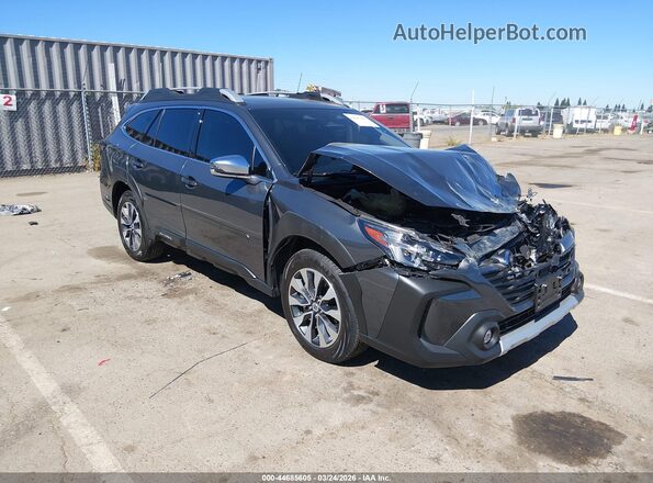 4S4BTGPD0S3324709 2025 SUBARU OUTBACK Серый Передняя правая четверть