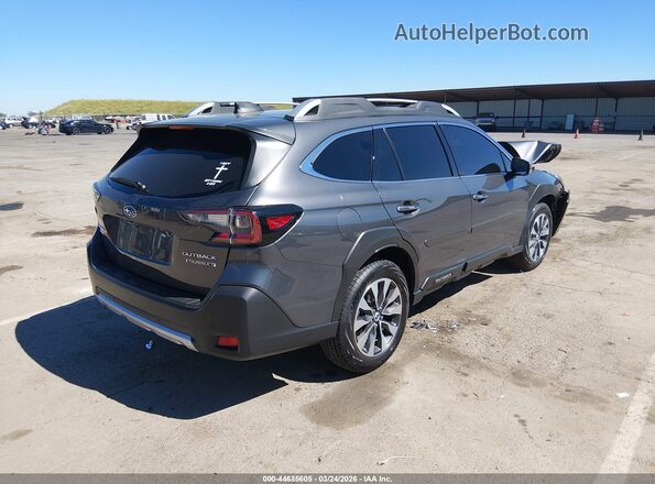 4S4BTGPD0S3324709 2025 SUBARU OUTBACK Серый Задняя правая четверть