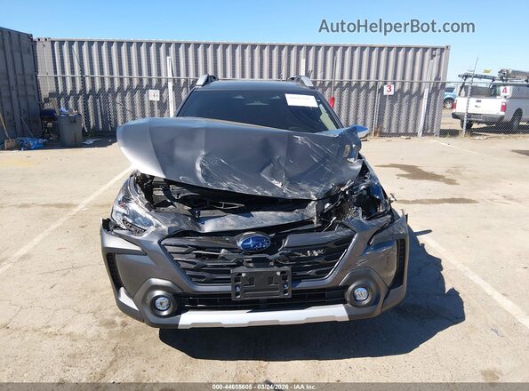 4S4BTGPD0S3324709 2025 SUBARU OUTBACK Серый Вид задней части салона