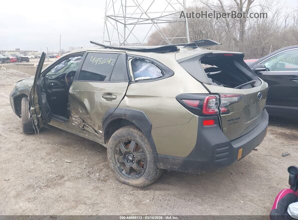 4S4BTGSD8R3265037 2024 SUBARU OUTBACK Зеленый Задняя левая четверть