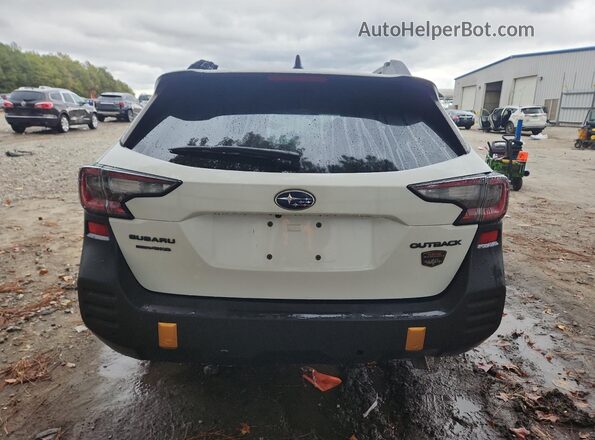 4S4BTGUD0P3105146 2023 SUBARU OUTBACK Белый Вид сзади