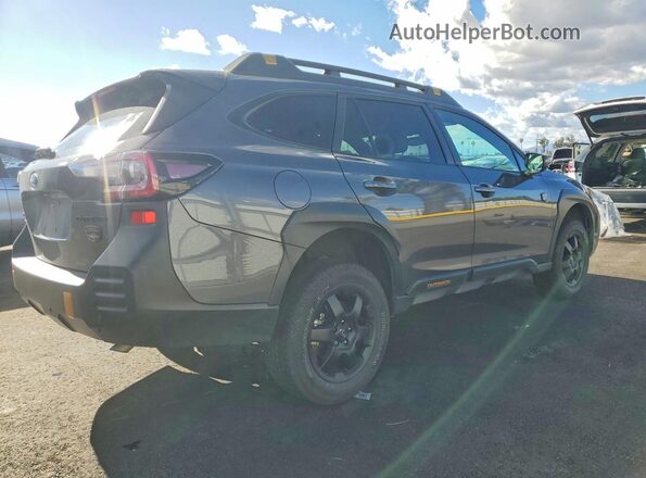 4S4BTGUD1R3294344 2024 SUBARU OUTBACK Серый Задняя правая четверть