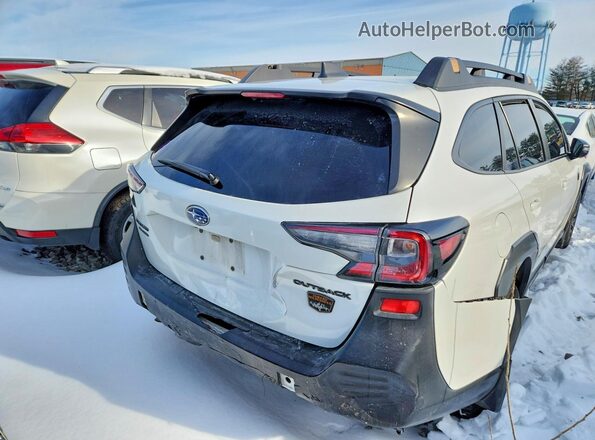 4S4BTGUD2P3138200 2023 SUBARU OUTBACK Белый Вид сзади