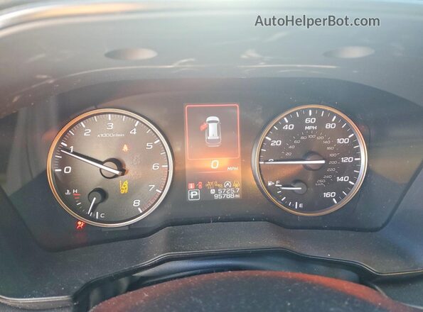 4S4BTGUD2P3138200 2023 SUBARU OUTBACK Белый Вид щитка приборов