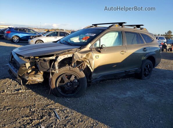 4S4BTGUD2R3164668 2024 SUBARU OUTBACK Green Przód lewy