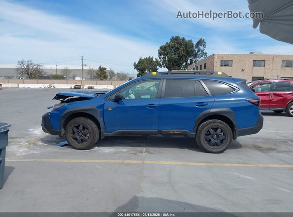 4S4BTGUD2S3107909 2025 SUBARU OUTBACK Синий 