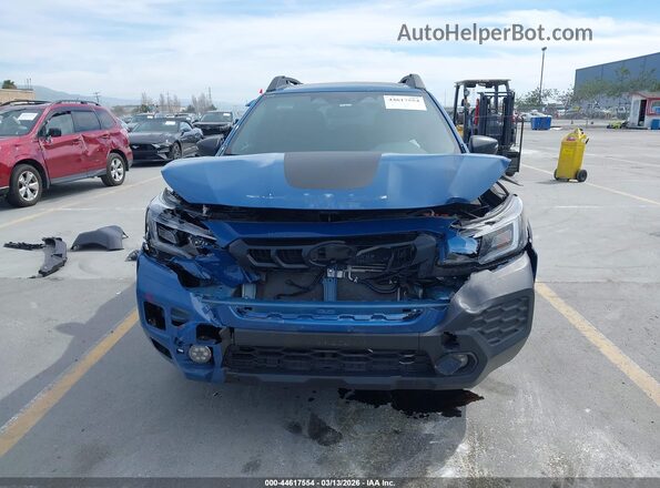 4S4BTGUD2S3107909 2025 SUBARU OUTBACK Синий Вид задней части салона