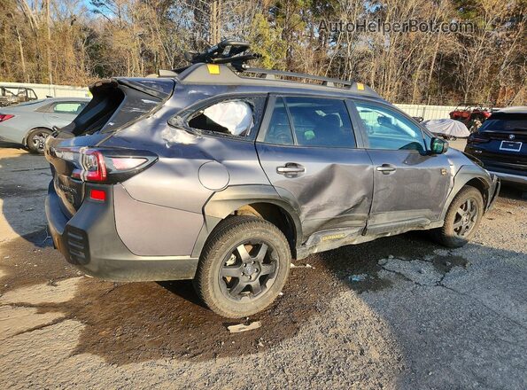 4S4BTGUD7R3141838 2024 SUBARU OUTBACK Серый Задняя правая четверть