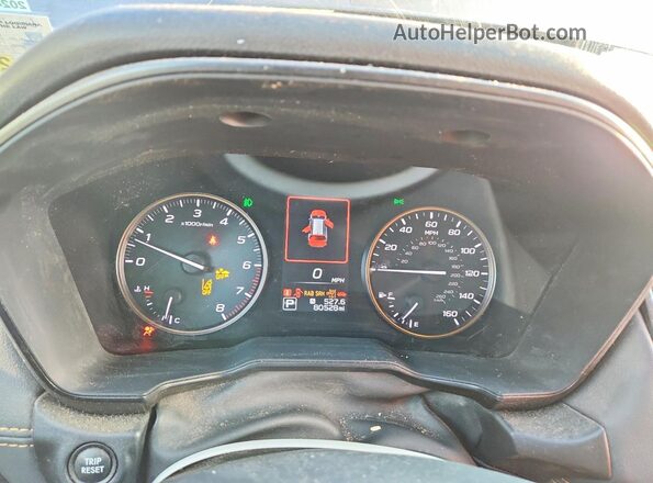 4S4BTGUD7R3141838 2024 SUBARU OUTBACK Серый Вид щитка приборов
