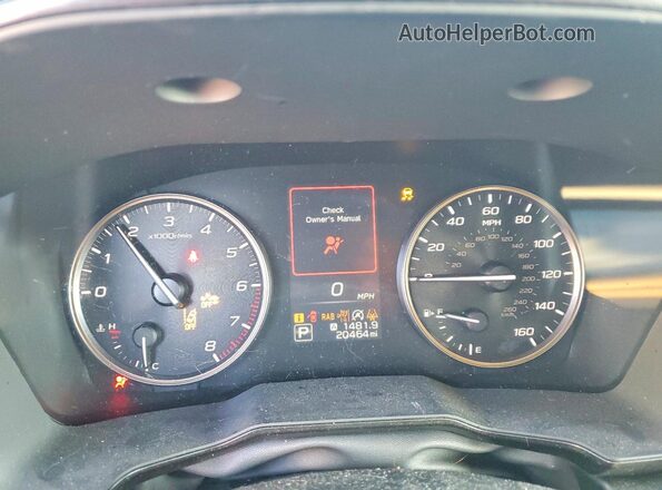 4S4BTGUD8R3287147 2024 SUBARU OUTBACK Угольный Вид щитка приборов