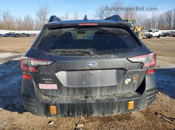 4S4BTGUD8R3287147 2024 SUBARU OUTBACK Угольный Вид сзади