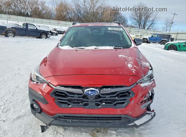 4S4GUHD62T3715781 2026 SUBARU CROSSTREK Красный Вид спереди