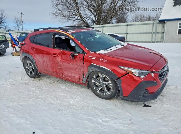 4S4GUHD62T3715781 2026 SUBARU CROSSTREK Красный Передняя правая четверть