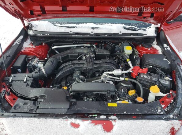 4S4GUHD62T3715781 2026 SUBARU CROSSTREK Красный Вид подкапотного пространства