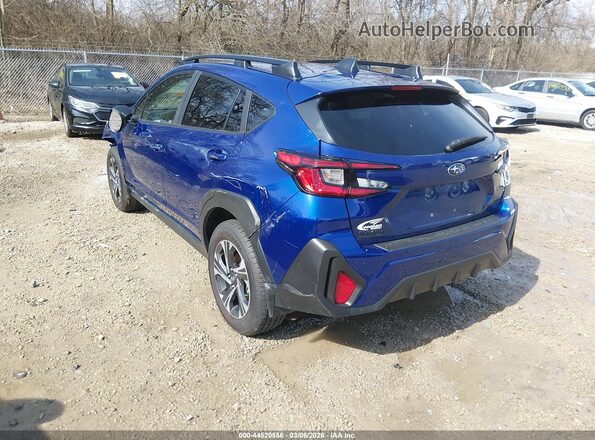 4S4GUHD65T3712860 2026 SUBARU CROSSTREK Синий Задняя левая четверть