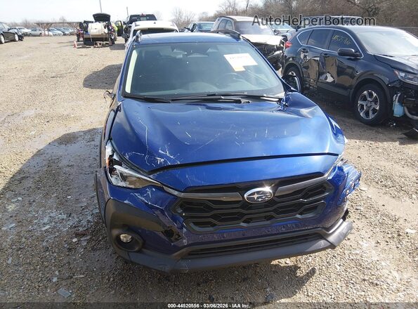 4S4GUHD65T3712860 2026 SUBARU CROSSTREK Синий Вид спереди