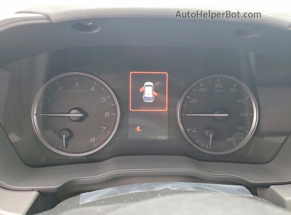 4S4GUHD67T3703237 2026 SUBARU CROSSTREK Серебряный Вид щитка приборов