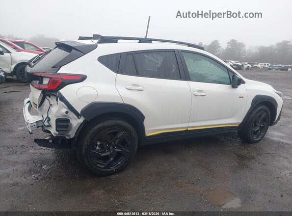 4S4GUHF65T3744754 2026 SUBARU CROSSTREK Белый Вид задней части салона