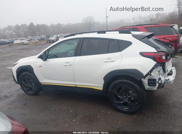 4S4GUHF65T3744754 2026 SUBARU CROSSTREK Белый Панорамный вид салона 360°