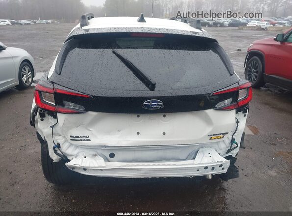 4S4GUHF65T3744754 2026 SUBARU CROSSTREK Белый 