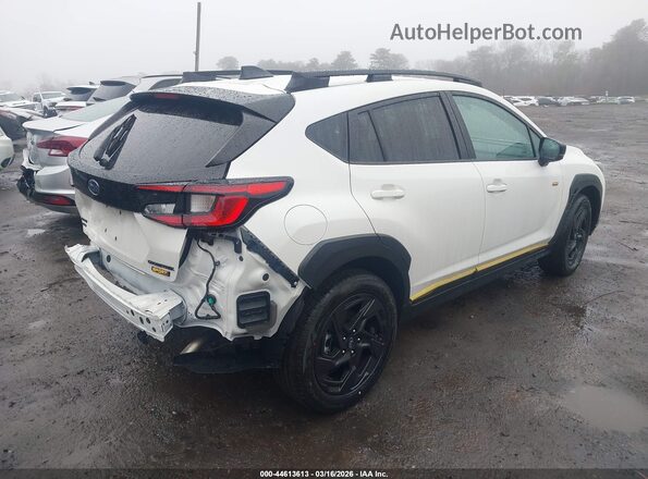 4S4GUHF65T3744754 2026 SUBARU CROSSTREK Белый Задняя правая четверть