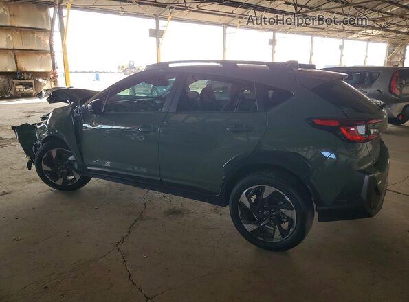 4S4GUHL64S3769471 2025 SUBARU CROSSTREK Зеленый Задняя левая четверть