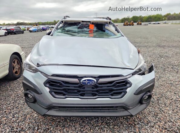 4S4GUHM6XS3719348 2025 SUBARU CROSSTREK Silver Widok z przodu
