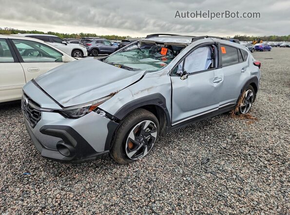 4S4GUHM6XS3719348 2025 SUBARU CROSSTREK Silver Przód lewy