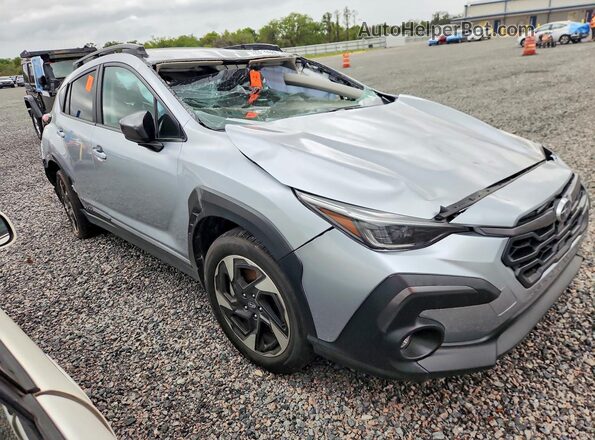 4S4GUHM6XS3719348 2025 SUBARU CROSSTREK Silver Przód prawy