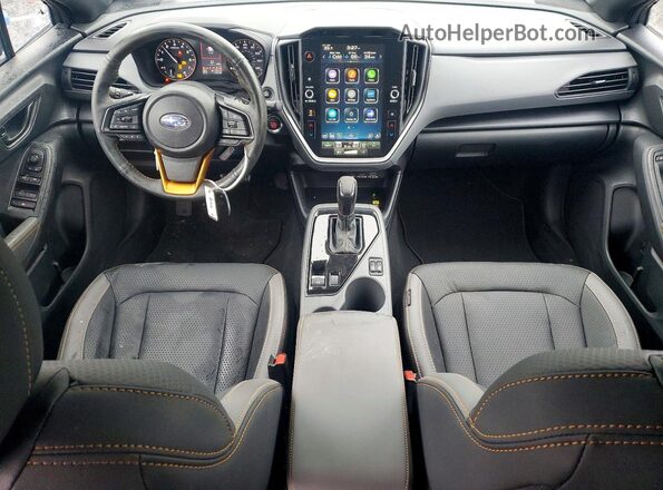 4S4GUHT68T3701482 2026 SUBARU CROSSTREK Blue Dashboard view
