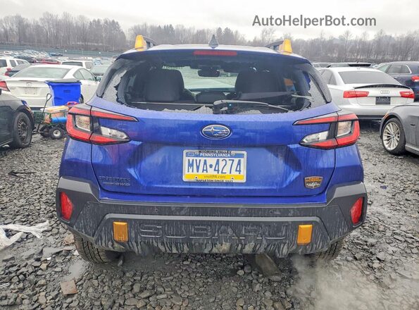 4S4GUHT68T3701482 2026 SUBARU CROSSTREK Blue Rear view