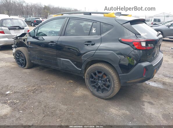 4S4GUHT69R3760226 2024 SUBARU CROSSTREK Черный Задняя левая четверть