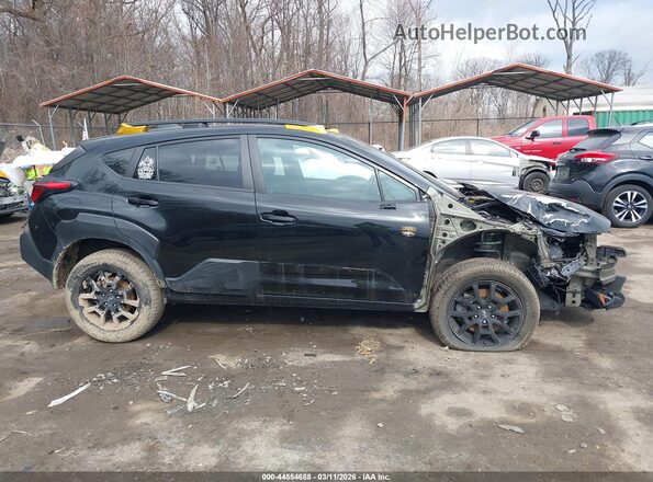 4S4GUHT69R3760226 2024 SUBARU CROSSTREK Черный Вид задней части салона