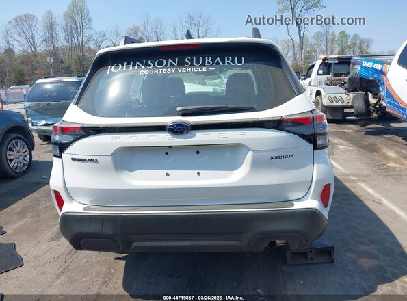 4S4SLDA66T3047395 2026 SUBARU FORESTER Белый 