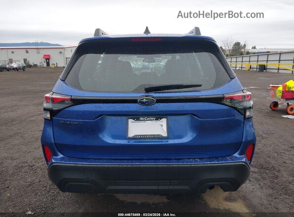 4S4SLDA6XT3049859 2026 SUBARU FORESTER Синий 