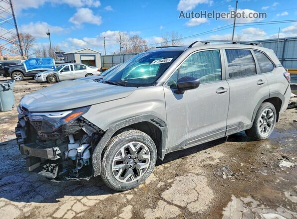 4S4SLDD60T3010063 2026 SUBARU FORESTER Серый Передняя левая четверть
