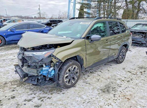4S4SLDD63T3022417 2026 SUBARU FORESTER Зеленый Передняя левая четверть