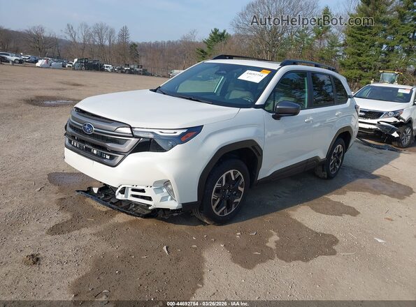 4S4SLDD65T3058710 2026 SUBARU FORESTER Белый Передняя левая четверть