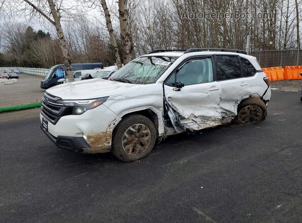 4S4SLDD6XT3007686 2026 SUBARU FORESTER Белый Передняя левая четверть