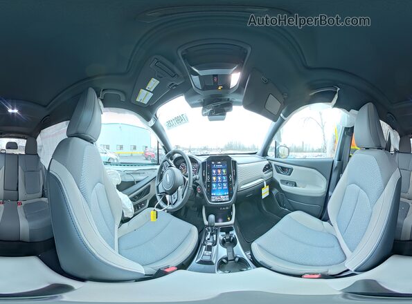 4S4SLDD6XT3007686 2026 SUBARU FORESTER Белый Вид наклейки с VIN-кодом