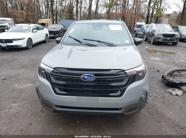 4S4SLDH63T3027997 2026 SUBARU FORESTER Gray Սարքավորումների վահանակի տեսք