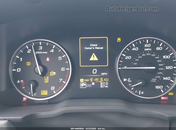 4S4SLDH63T3027997 2026 SUBARU FORESTER Gray Հետևի նստատեղերի տեսք