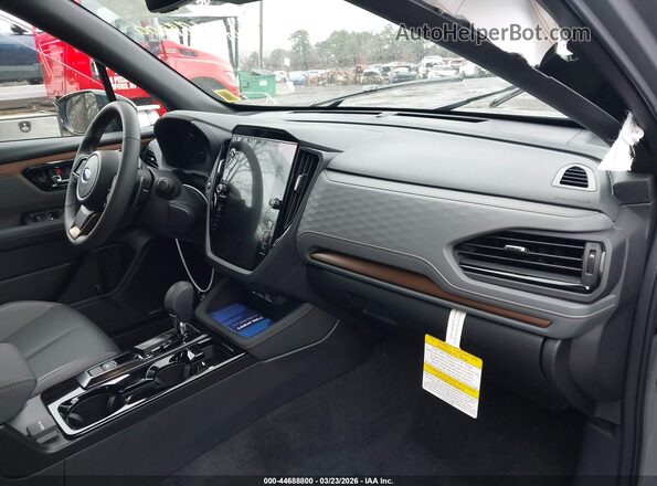 4S4SLDH63T3027997 2026 SUBARU FORESTER Gray Սալոնի դիմացի տեսք