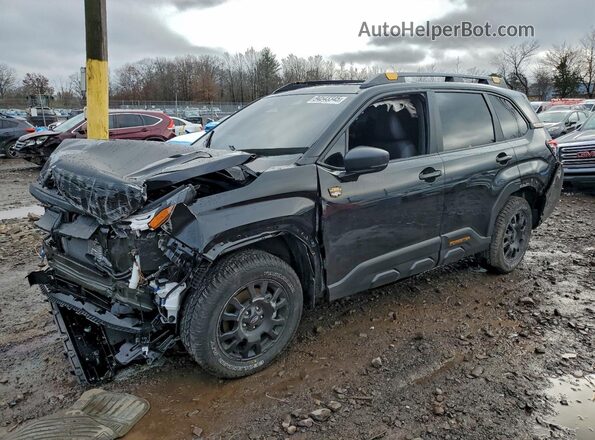 4S4SLDL60T3006838 2026 SUBARU FORESTER Черный Передняя левая четверть