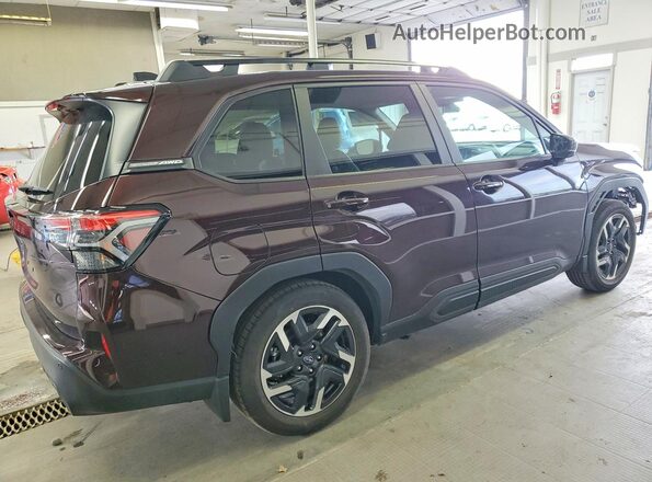 4S4SLDR66T3007435 2026 SUBARU FORESTER Бордовый Задняя правая четверть