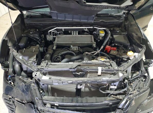 4S4WMAAD8S3402612 2025 SUBARU ASCENT Black Vista del compartimento del motor