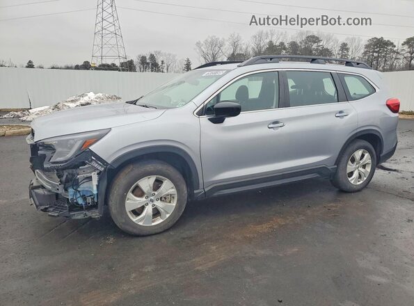 4S4WMAAD9R3410521 2024 SUBARU ASCENT Silver Vista tres cuartos delantera izquierda